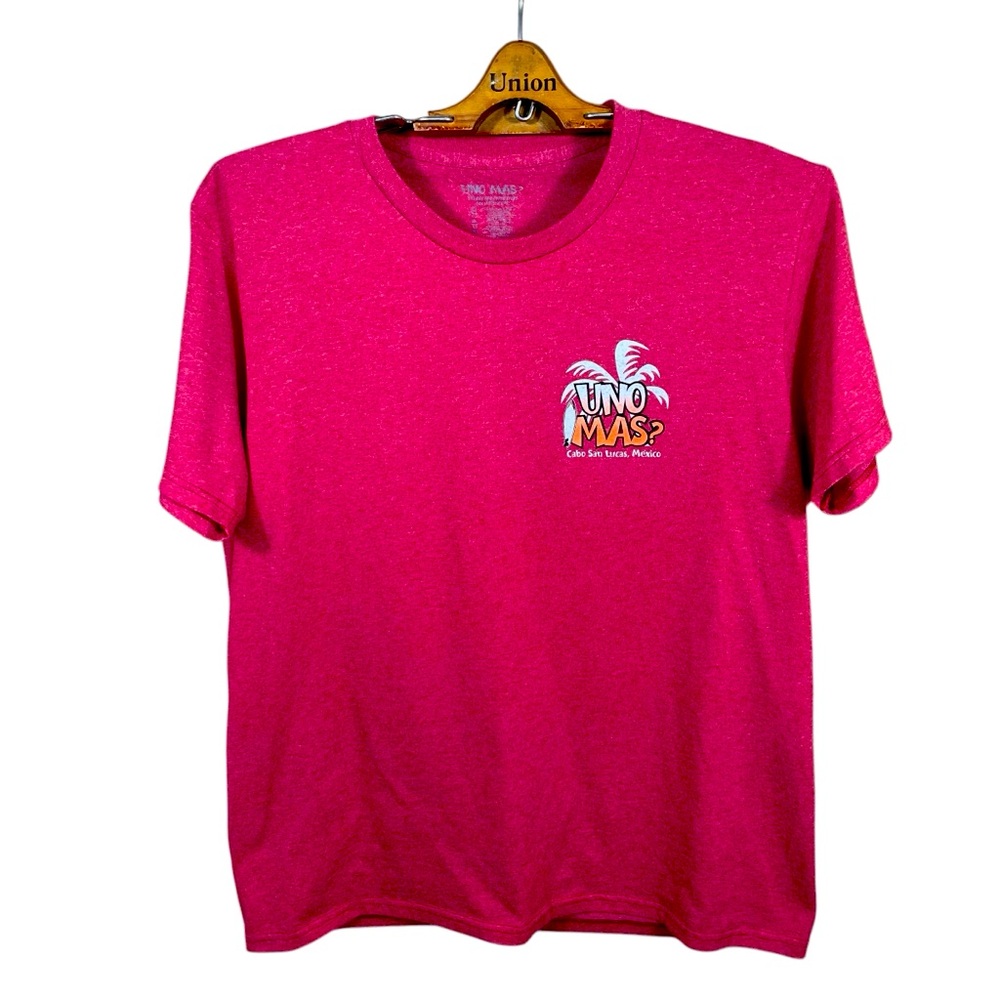 Uno Mas Bar Mexico Mens/ Unisex Graphic Short Sleeve T-Shirt Size UNREADABLE TAG